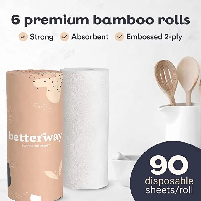 BETTERWAY BAMBOO PAPER TOWELS