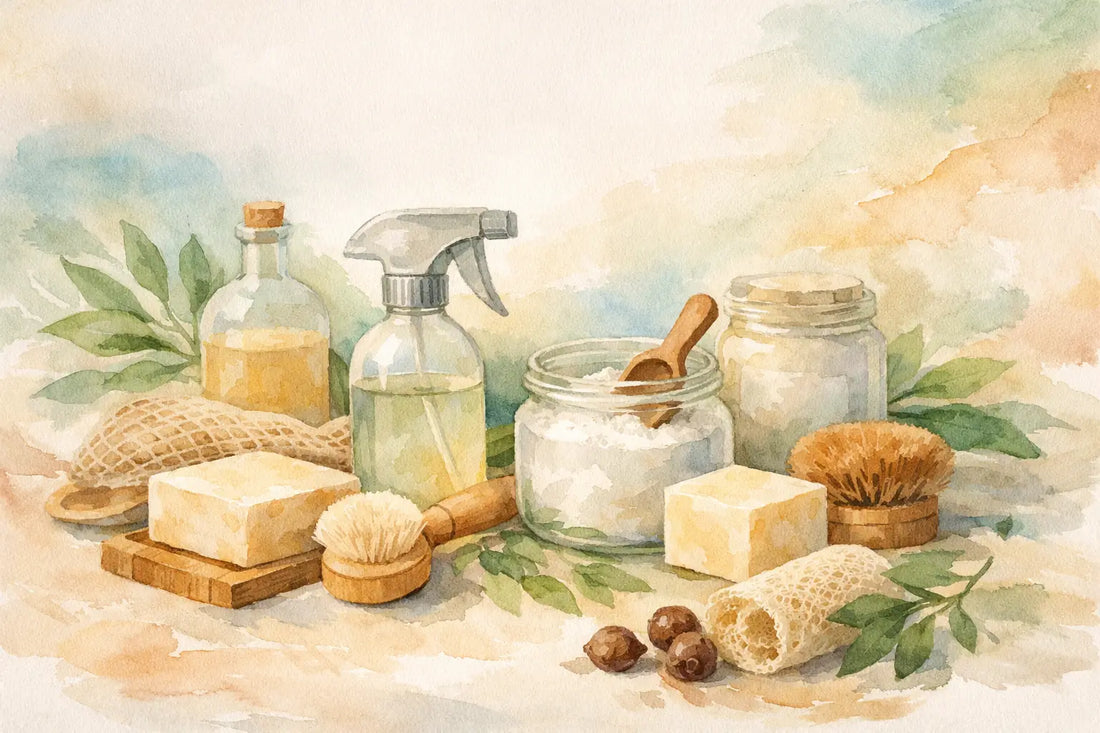 Plastic Free Cleaning Products That Work Hard