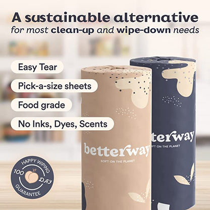 BETTERWAY BAMBOO PAPER TOWELS - 6 PACK